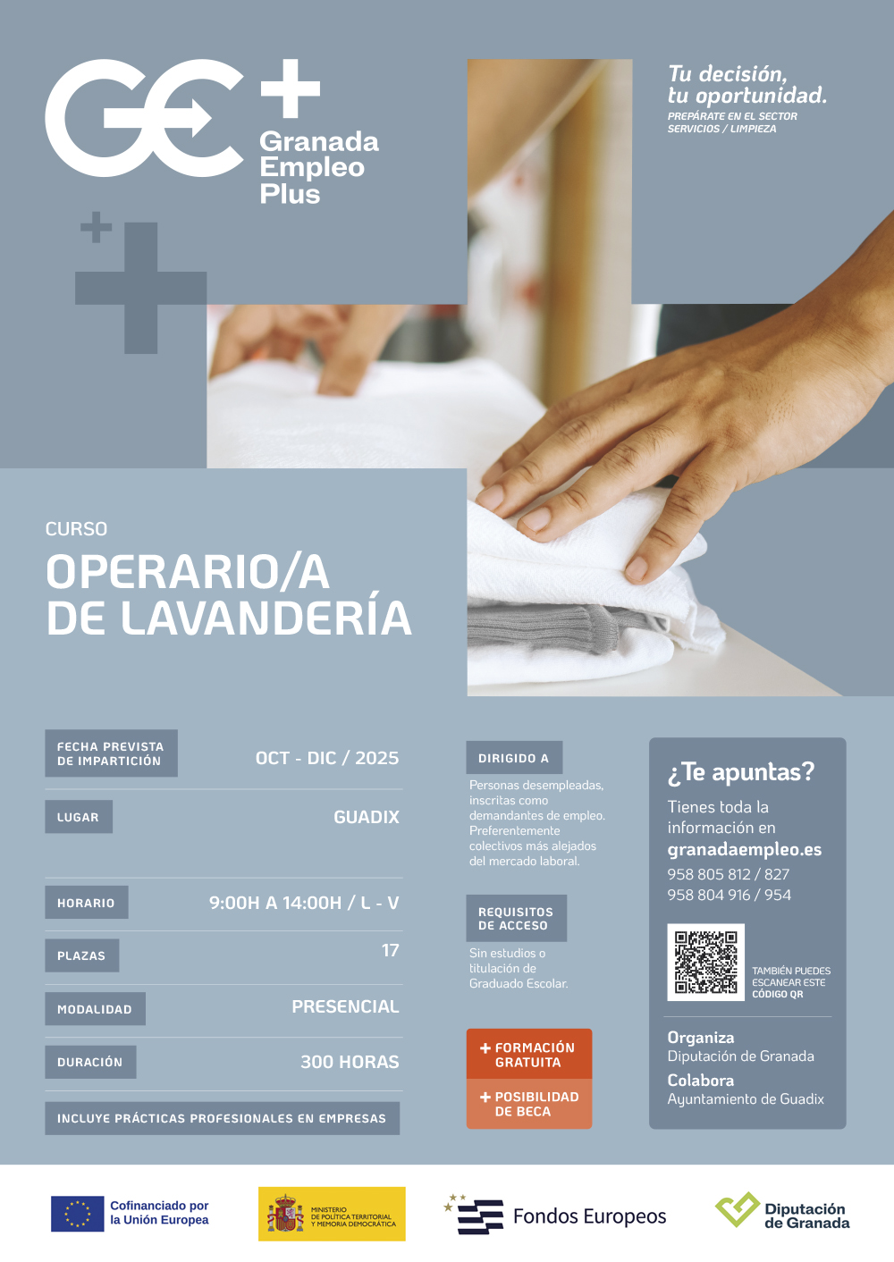 OPERARIO DE LAVANDERÍA