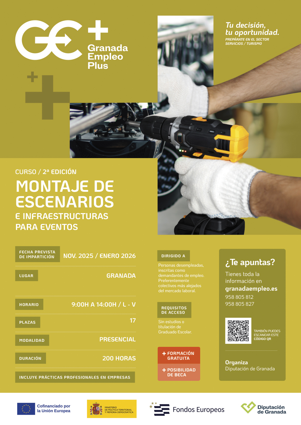 MONTAJE DE ESCENARIOS E INFRAESTRUCTURAS PARA EVENTOS (2ª EDICIÓN)