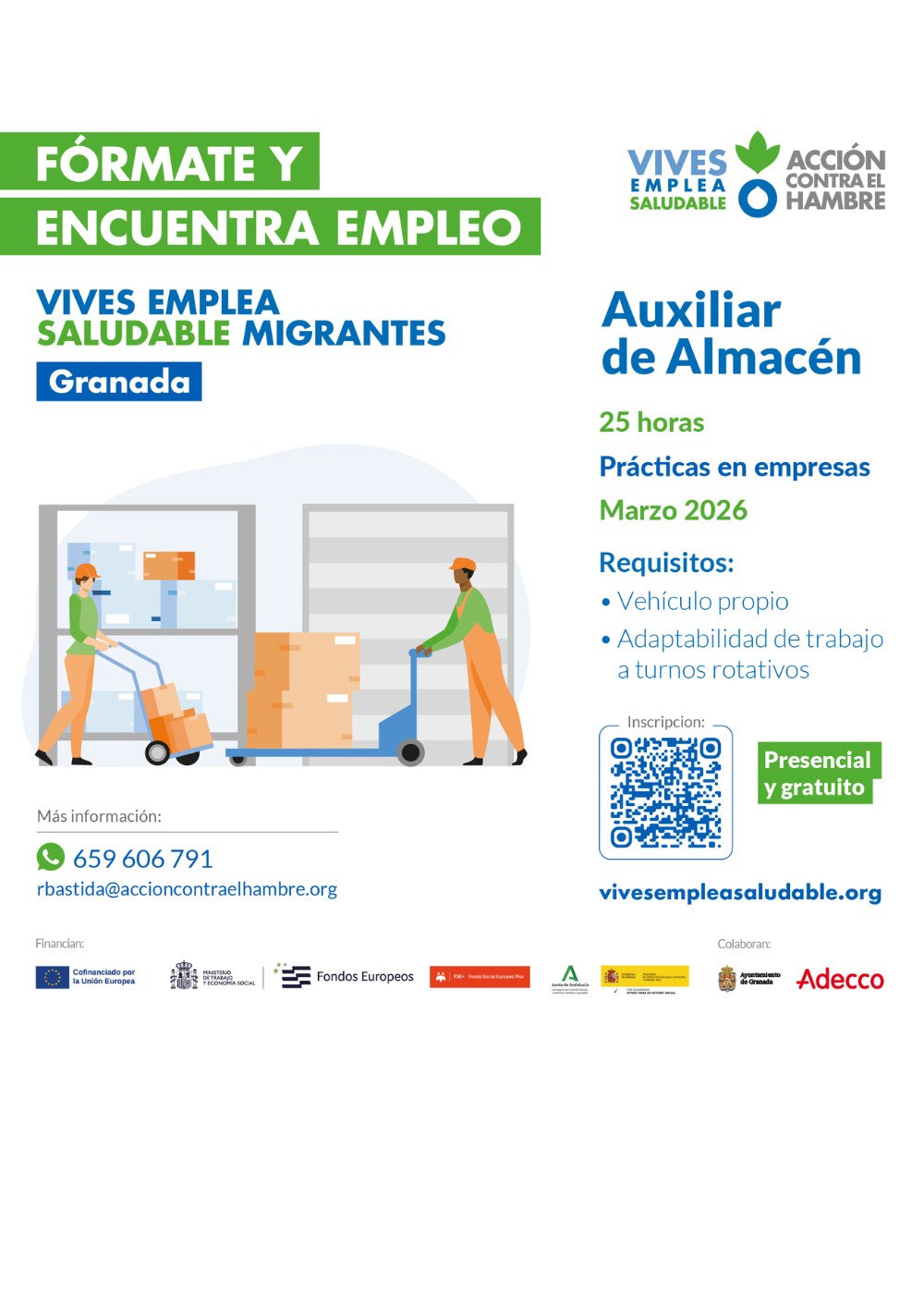 <l10n>
  <Item>
    <Idioma>es</Idioma>
    <Texto>Comienza el programa Vives Emplea Saludable Migrantes Granada</Texto>
  </Item>
</l10n>