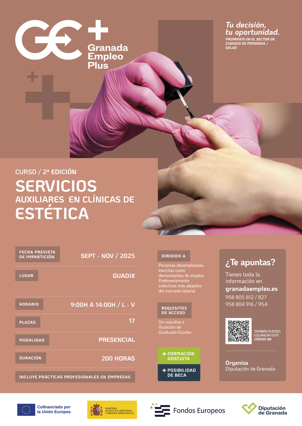 SERVICIOS AUXILIARES EN CLÍNICAS DE ESTÉTICA 