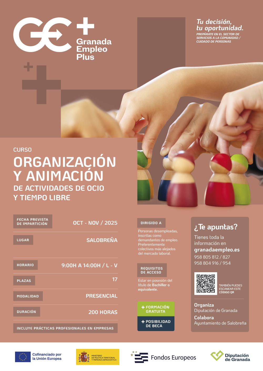 ORGANIZACIÓN Y ANIMACIÓN DE ACTIVIDADES DE OCIO Y TIEMPO LIBRE 